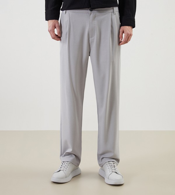 LC Waikiki  Pants & Chinos - Grey Casual Pants