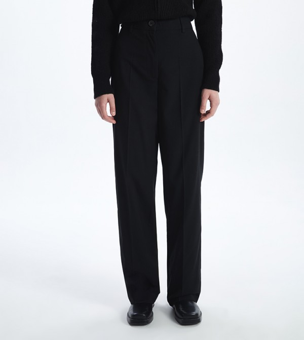 اٍل سي واي كيكي  بناطيل وليقنز - أسود Formal Pants