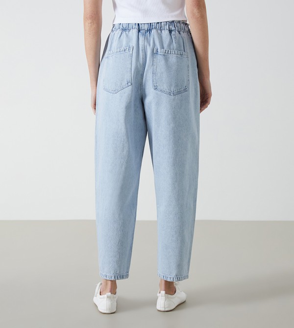اٍل سي واي كيكي اٍل سي واي كيكي - أزرق Mom Jeans