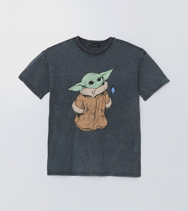 LC Waikiki  Clothing - Grey Casual T-Shirts