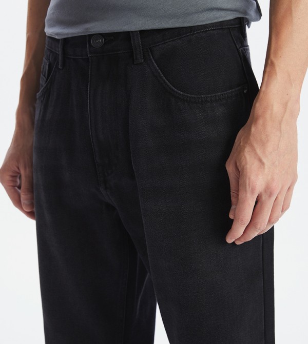 LC Waikiki  Jeans - Black Relaxed Jeans