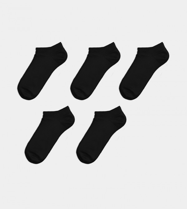 LC Waikiki  Socks - Black Ankle Length Socks