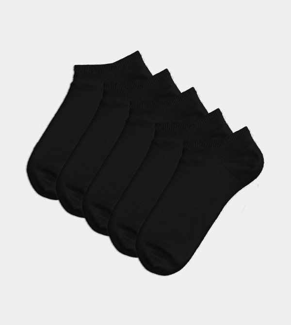 LC Waikiki  Socks - Black Ankle Length Socks