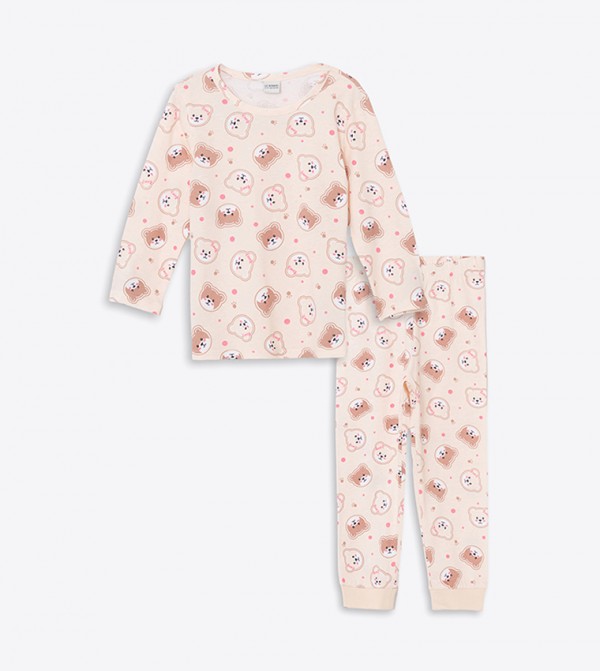 LC Waikiki LC Waikiki - Pink Top & Pyjama Sets