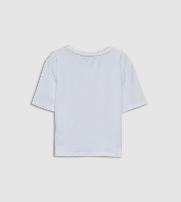 LC Waikiki LC Waikiki - White Casual T-Shirts