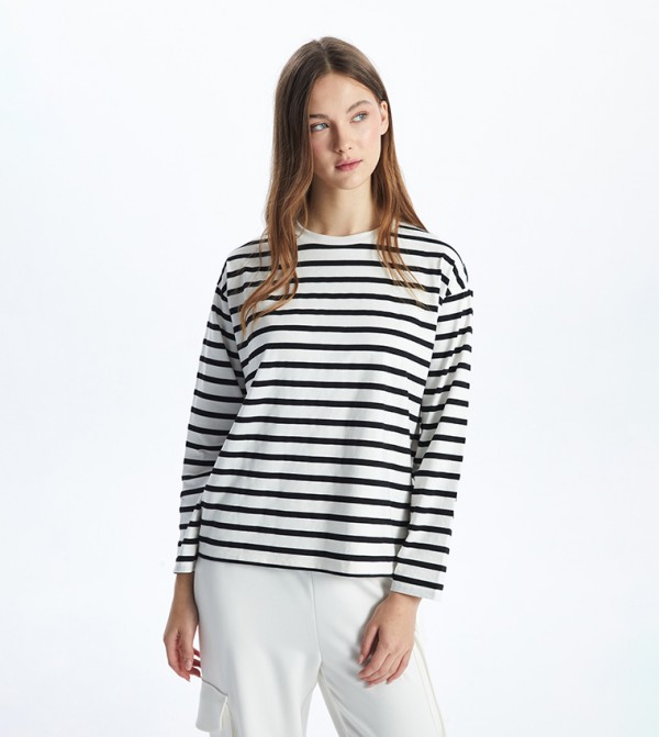 LC Waikiki Long Sleeve T-Shirts - Multi Casual T-Shirts