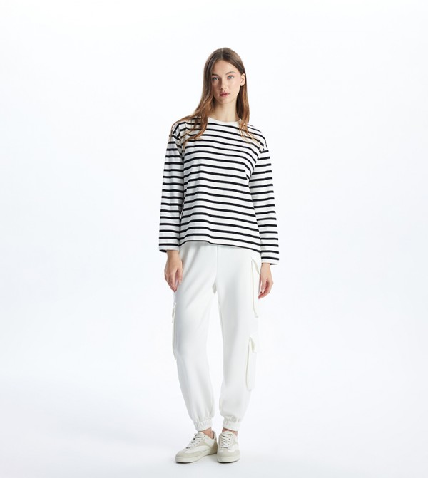 LC Waikiki Long Sleeve T-Shirts - Multi Casual T-Shirts