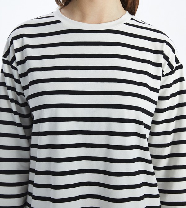 LC Waikiki Long Sleeve T-Shirts - Multi Casual T-Shirts