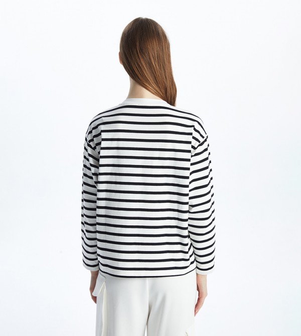 LC Waikiki Long Sleeve T-Shirts - Multi Casual T-Shirts