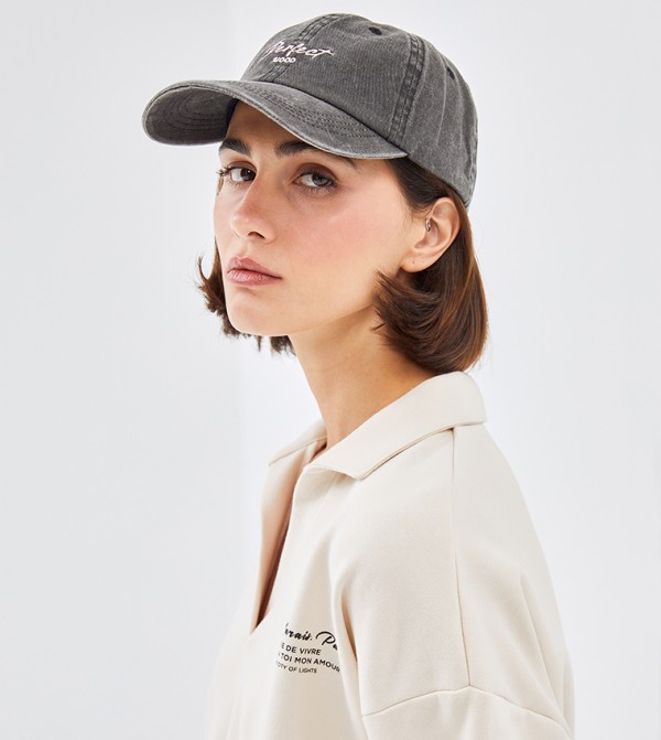 LC Waikiki  Caps & Hats - Grey Baseball Caps