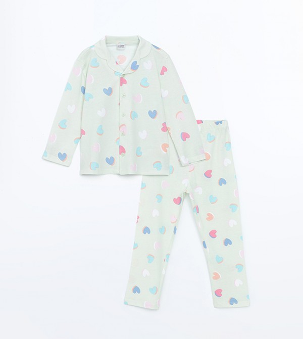 LC Waikiki  Nightwear - Green Top & Pyjama Sets