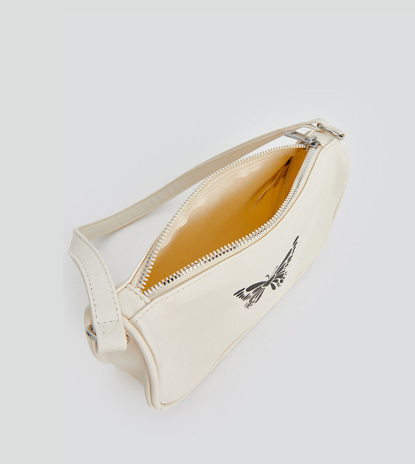 اٍل سي واي كيكي  حقائب - كريمي  Shoulder Bag