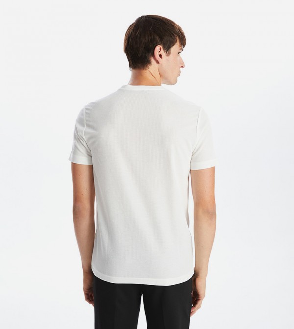 LC Waikiki LC Waikiki - White Round Neck T-Shirts