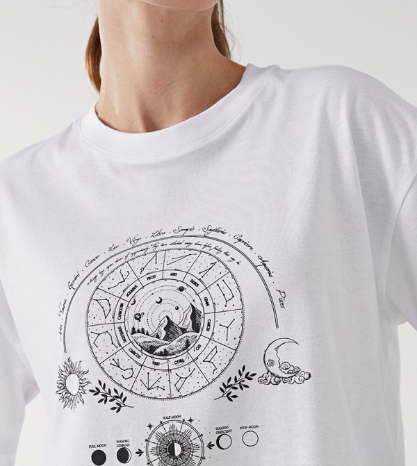 LC Waikiki LC Waikiki - White Short Sleeve T-Shirts