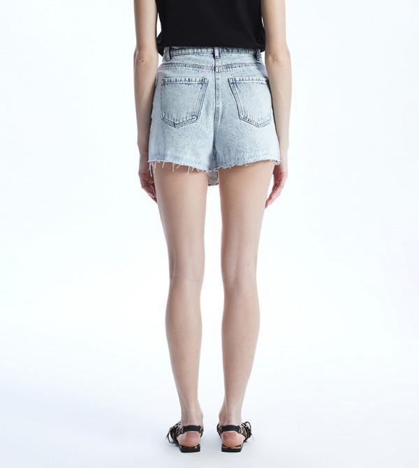 LC Waikiki  Clothing - Blue Denim shorts