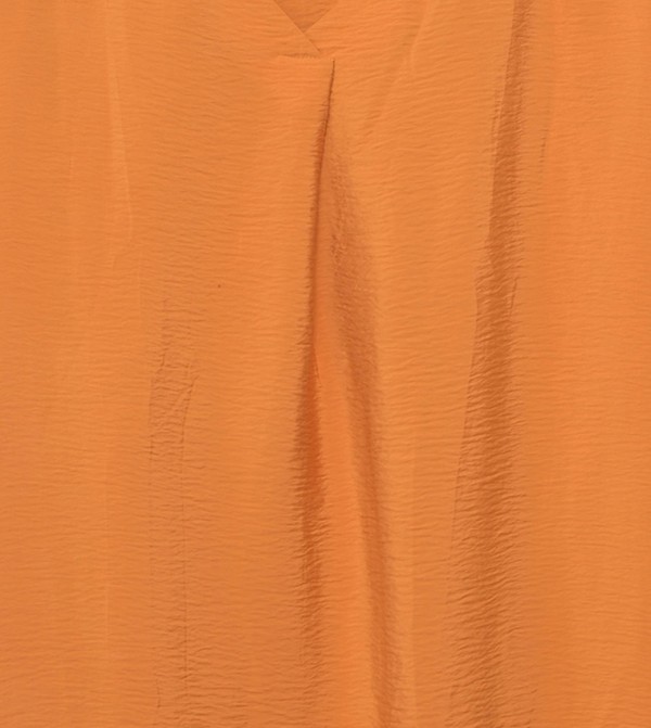 LC Waikiki  Casual Dresses - Orange Casual Dresses