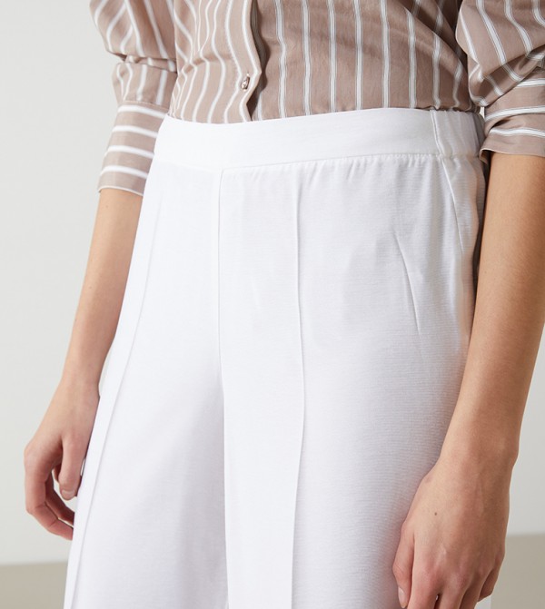 LC Waikiki Women - White Casual Pants