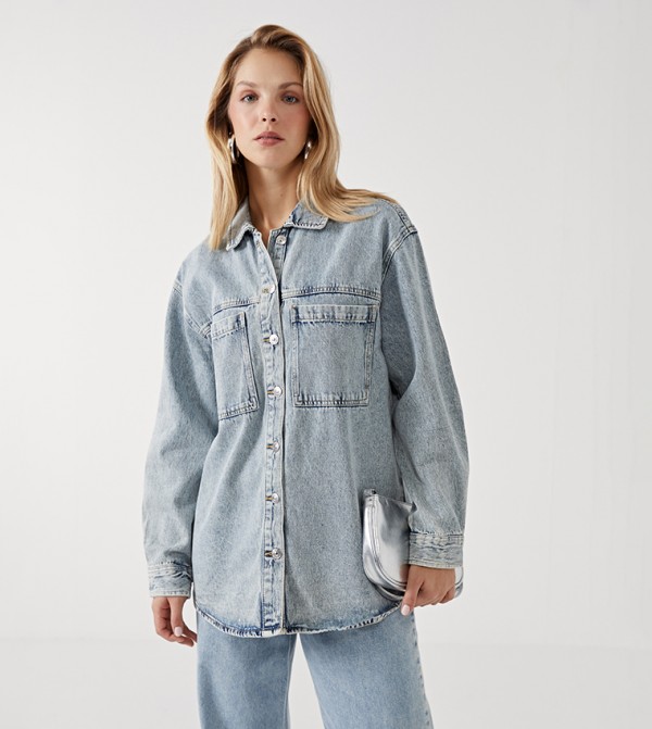 LC Waikiki LC Waikiki - Blue Denim Jackets