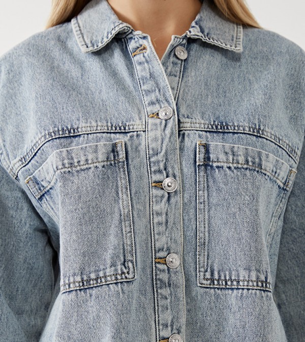 LC Waikiki LC Waikiki - Blue Denim Jackets