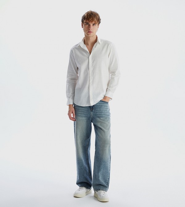 LC Waikiki LC Waikiki - White Casual Shirts