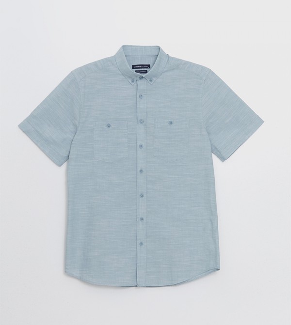 LC Waikiki Shirts - Blue Casual Shirts