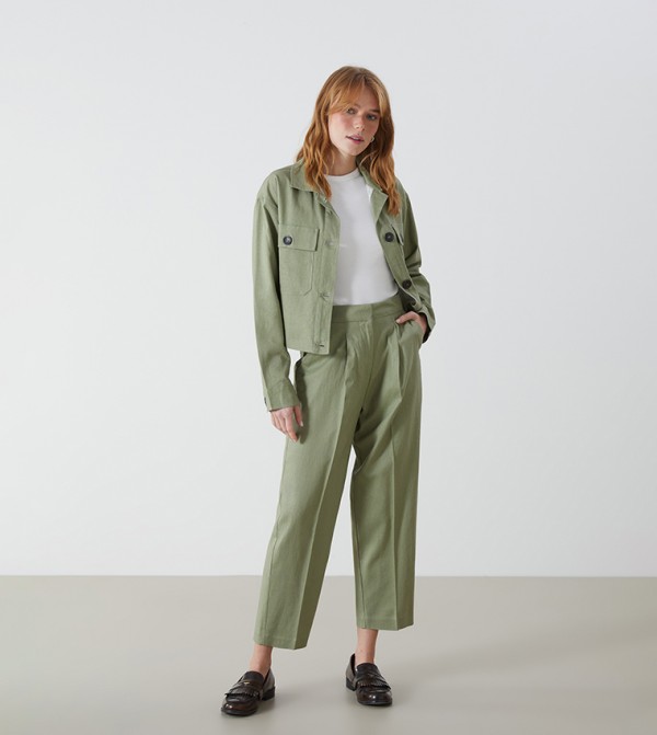 LC Waikiki Women - Green Casual Jackets