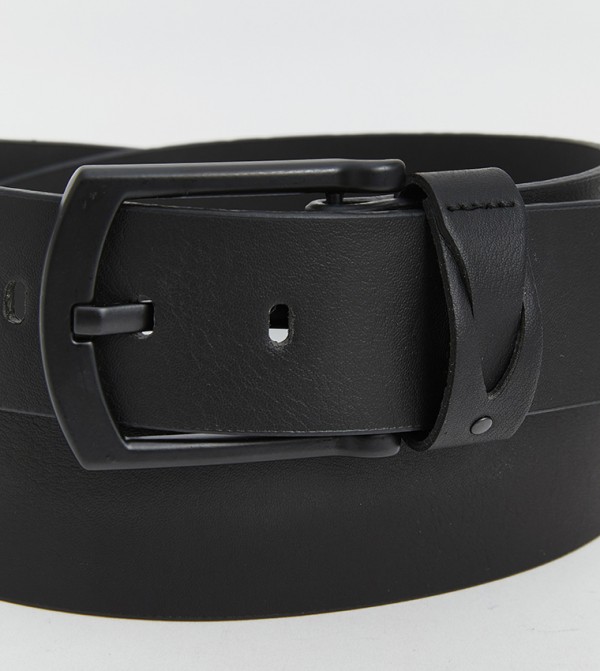 LC Waikiki  Belts - Black Leather Belts