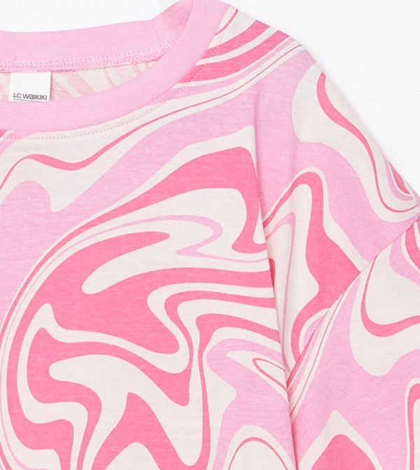 LC Waikiki LC Waikiki - Pink Top & Pyjama Sets