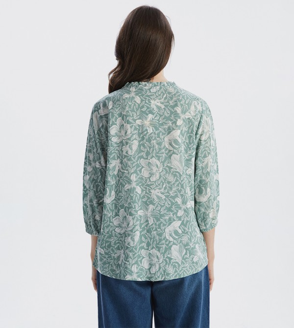 LC Waikiki  Clothing - Green Casual Tops