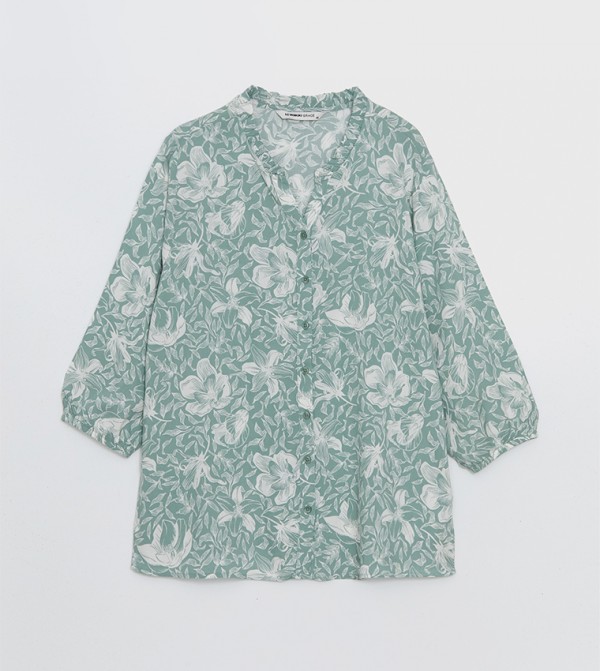 LC Waikiki  Clothing - Green Casual Tops