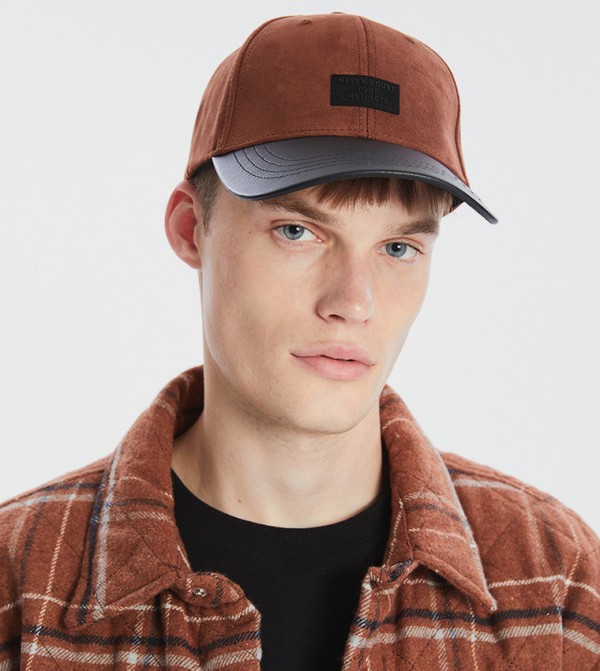 LC Waikiki  Caps & Hats - Brown Baseball Caps