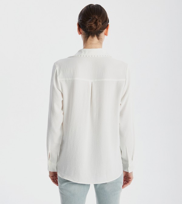 LC Waikiki  Shirts - Off White Shirts