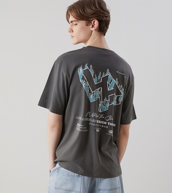 LC Waikiki LC Waikiki - Grey Casual T-Shirts