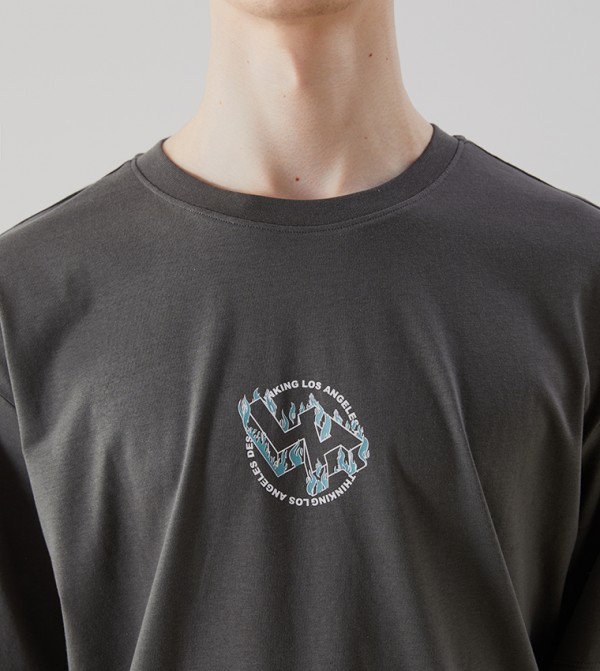 LC Waikiki LC Waikiki - Grey Casual T-Shirts