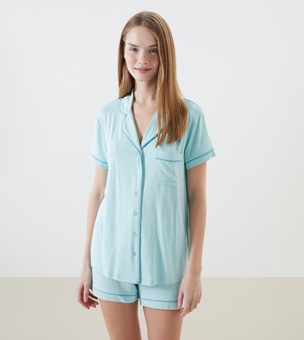 LC Waikiki LC Waikiki - Blue Pyjama Set