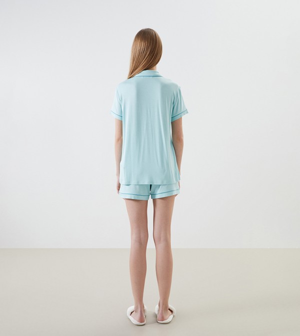 LC Waikiki LC Waikiki - Blue Pyjama Set