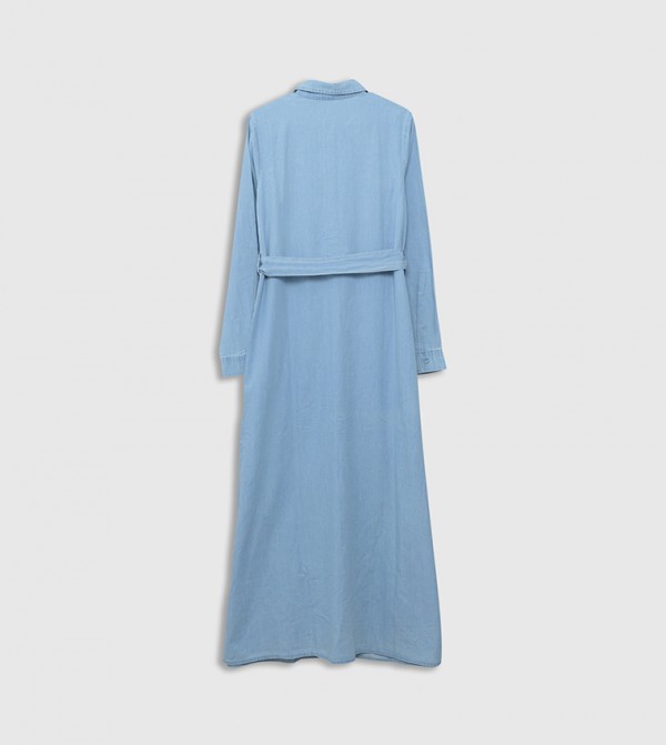LC Waikiki  Dresses - Blue Casual Dresses