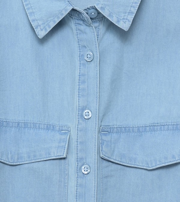 LC Waikiki  Dresses - Blue Casual Dresses
