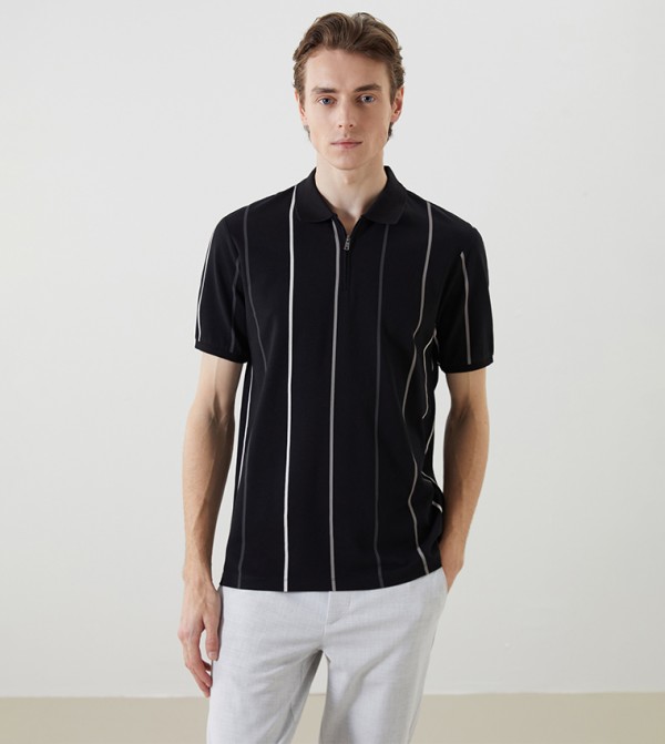 LC Waikiki LC Waikiki - Black Polo T-shirts