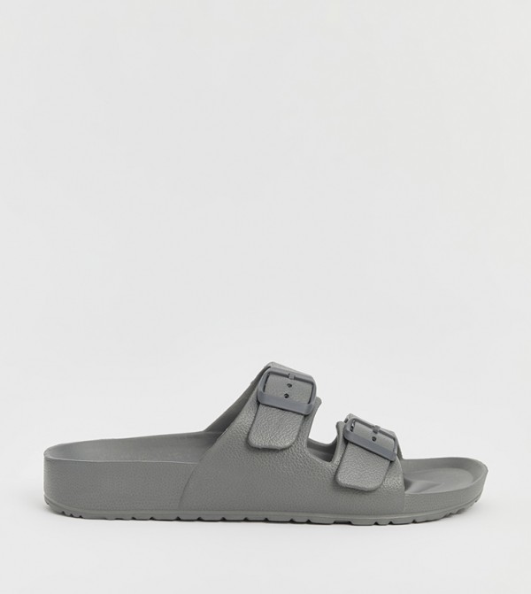 LC Waikiki  Sandals - Grey Casual Sandals