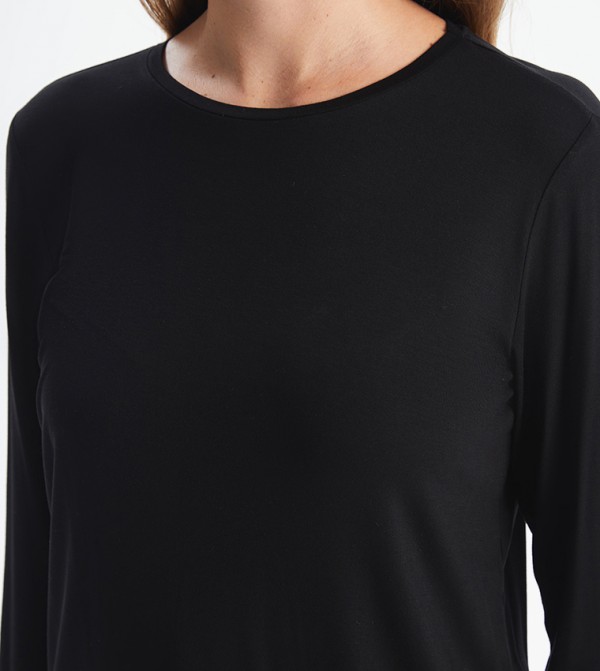 اٍل سي واي كيكي  تيشيرتات - أسود تيشيرتات كاجوال