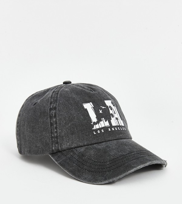LC Waikiki  Caps & Hats - Grey Baseball Caps