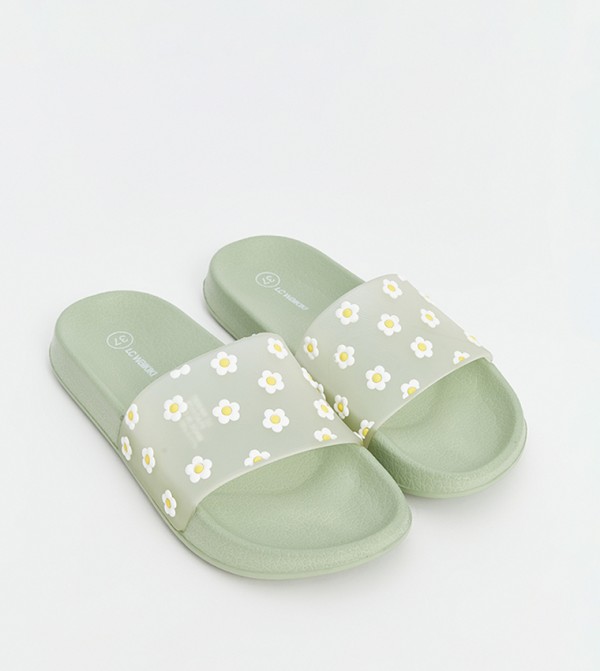 LC Waikiki  Slides - Green Slides