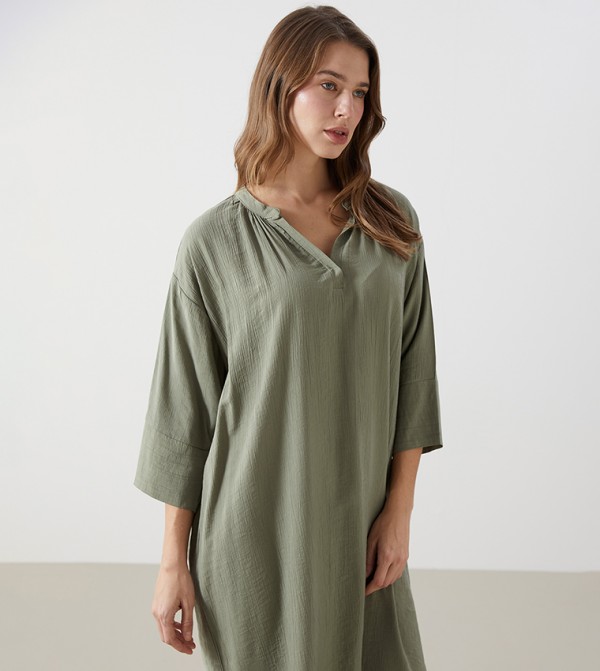 LC Waikiki LC Waikiki - Olive Casual Dresses