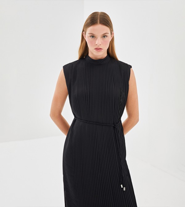 اٍل سي واي كيكي  فساتين ميدي  - أسود فساتين كاجوال