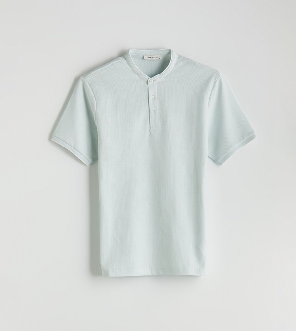 LC Waikiki LC Waikiki - Blue Round Neck T-Shirts