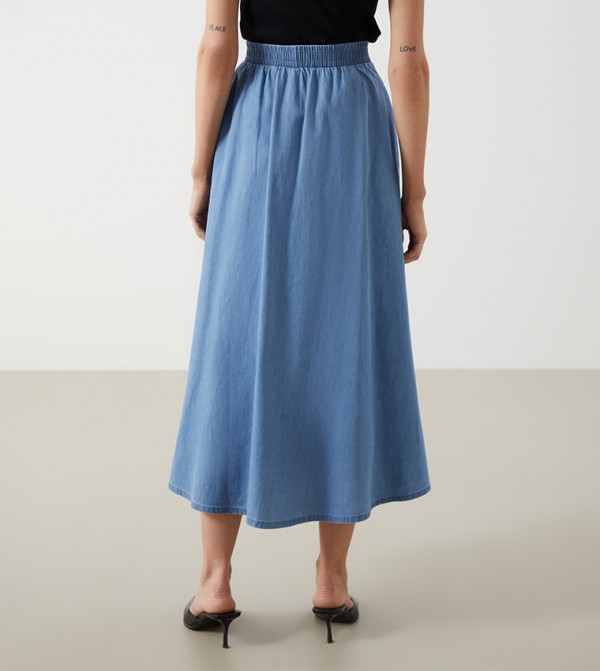 LC Waikiki LC Waikiki - Blue Midi Skirts