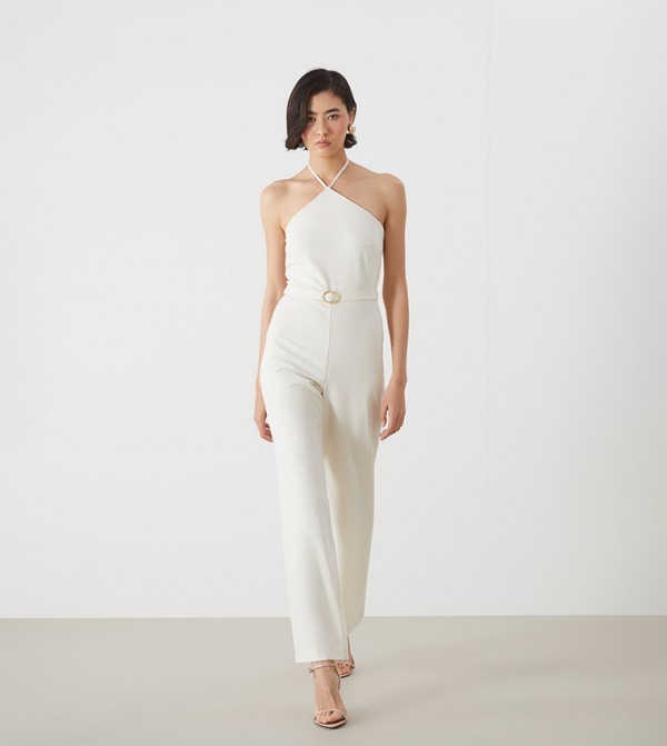 LC Waikiki  Jumpsuits - White Jumpsuits