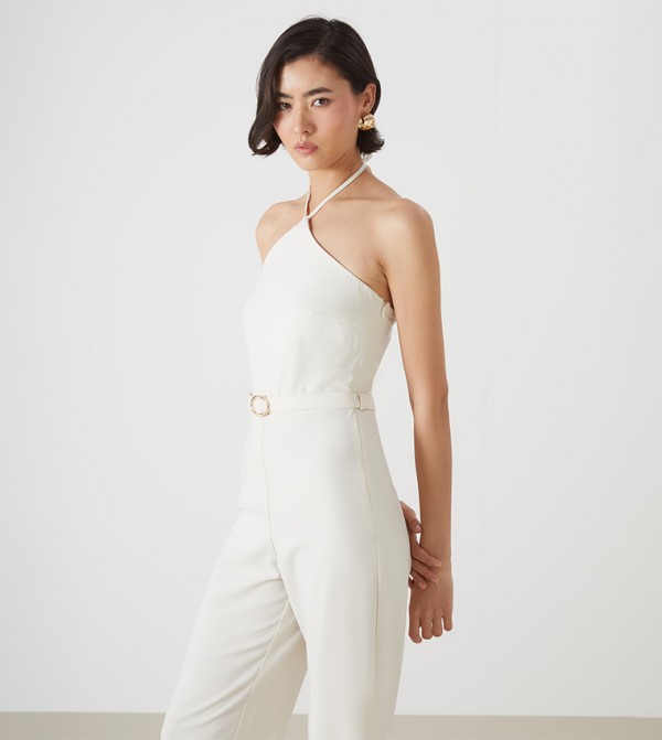 LC Waikiki  Jumpsuits - White Jumpsuits