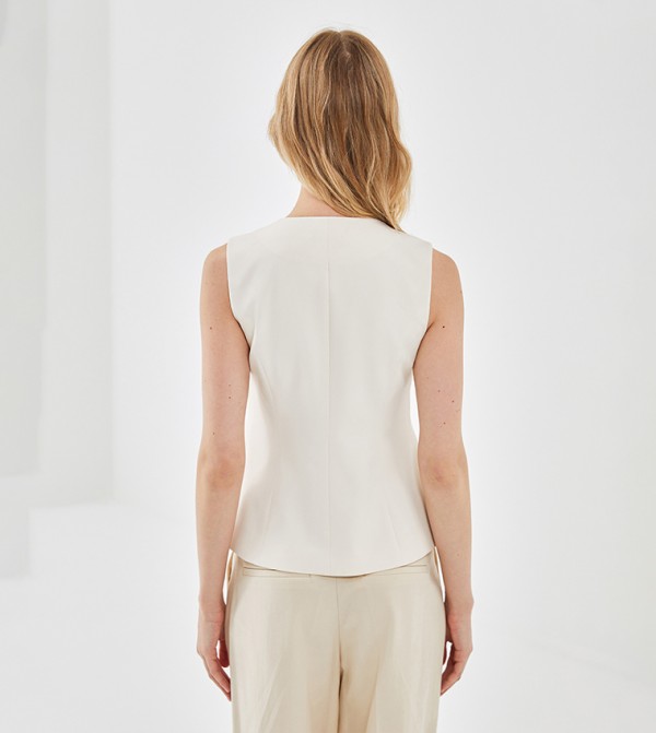 LC Waikiki LC Waikiki - Off White Waistcoats